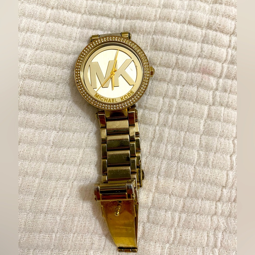 Gold Color Original MK Watch